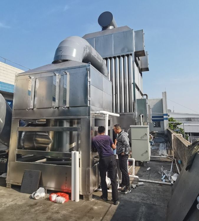 工業(yè)廢氣高壓集成處理設備 越創(chuàng)濕電除煙凈化